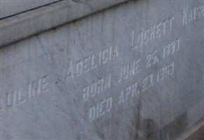 Pauline Adelicia Lockett Kaiser Pauline Adelicia Lockett Kaiser