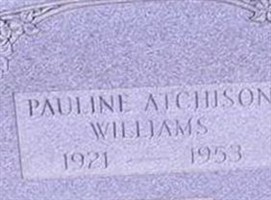 Pauline Atchison Williams Pauline Atchison Williams