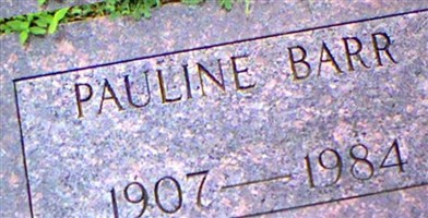 Pauline Barr Sirk Pauline Barr Sirk