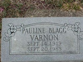Pauline Blagg Varnon Pauline Blagg Varnon