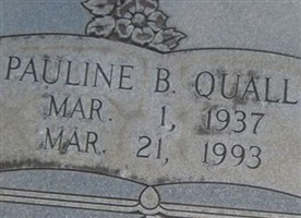 Pauline Bowden Qualls Pauline Bowden Qualls