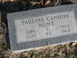 Pauline Cannon Hunt Pauline Cannon Hunt