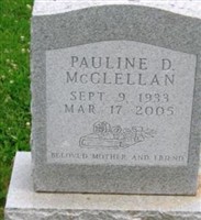 Pauline D McClellan Pauline D McClellan