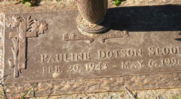 Pauline Dotson Sloop Pauline Dotson Sloop