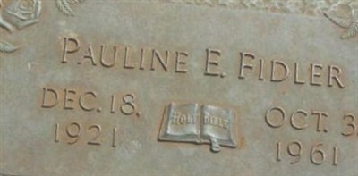 Pauline E Fidler