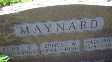 Pauline G Maynard Pauline G Maynard