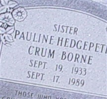 Pauline Hedgepeth Crum Borne