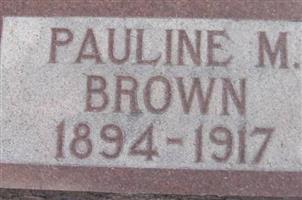 Pauline M Brown