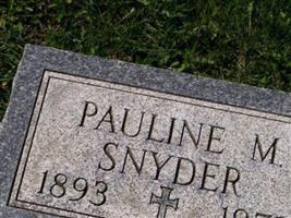 Pauline m Snyder