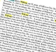 Pauline M. Whittington Wilfong Pauline M. Whittington Wilfong
