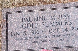 Pauline McRay Summers Pauline McRay Summers