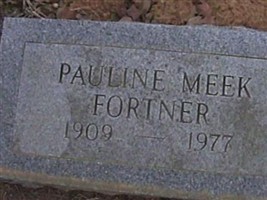 Pauline Meek Fortner Pauline Meek Fortner