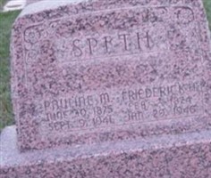 Pauline Metzger Speth Pauline Metzger Speth