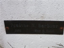 Pauline N Barbour Pauline N Barbour