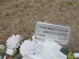 Pauline Odom Anderson Pauline Odom Anderson