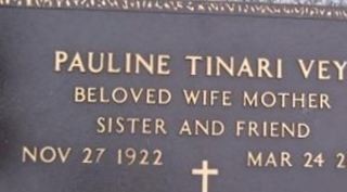 Pauline Tinari Vey