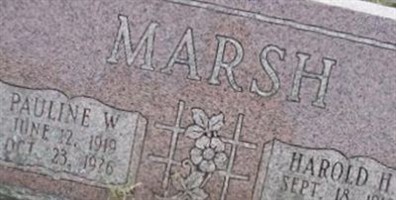 Pauline W Marsh