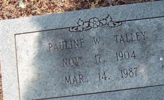 Pauline W. Talley