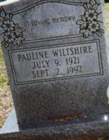 Pauline Wiltshire Pauline Wiltshire