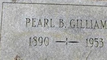 Pearl B Gilliam