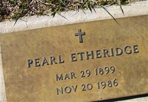 Pearl Etheridge Pearl Etheridge
