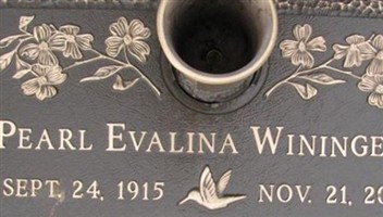 Pearl Evalina Felkner Winingear
