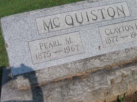 Pearl M DeArmond McQuiston Pearl M DeArmond McQuiston