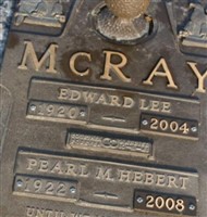 Pearl M Hebert McRay