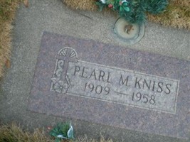 Pearl M. Kniss Pearl M. Kniss