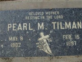 Pearl M Tilman