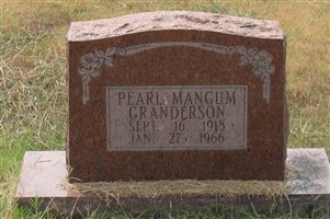 Pearl Mangum Granderson