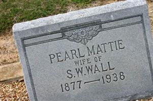 Pearl Mattie Williams Wall