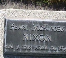Pearl McKibben Nixon