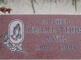 Pearl Lela Octava Tibbs Davis Pearl Lela Octava Tibbs Davis