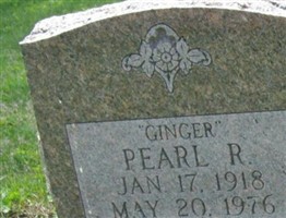 Pearl R "Ginger" Daniels Pearl R "Ginger" Daniels