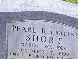 Pearl R. Holden Short