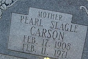 Pearl Slagle Carson