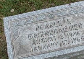Pearle E Doerzbacher Pearle E Doerzbacher