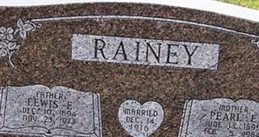 Pearle E Rainey