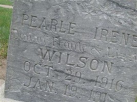 Pearle Irene Wilson Pearle Irene Wilson