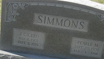 Pearle M. Simmons
