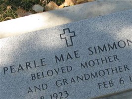 Pearle Mae Simmons Pearle Mae Simmons