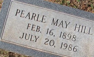 Pearle May Hill Pearle May Hill