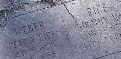 Pearle Rice Weber