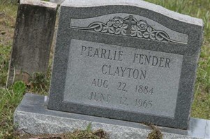 Pearlie Fender Clayton Pearlie Fender Clayton