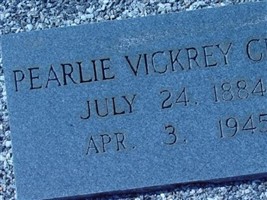 Pearlie Vickrey Cruit