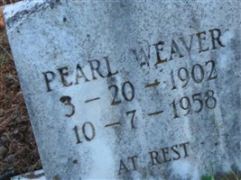 Pearline Carroll "Pearl" Weaver Pearline Carroll "Pearl" Weaver