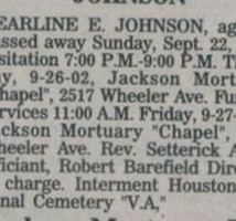 Pearline E Johnson (2140283.jpg) Pearline E Johnson (2140283.jpg)
