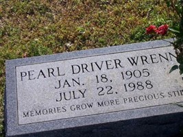 Pearline "Pearl" Driver Wrenn Pearline "Pearl" Driver Wrenn