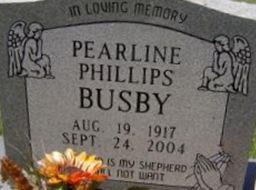Pearline Phillips Busby